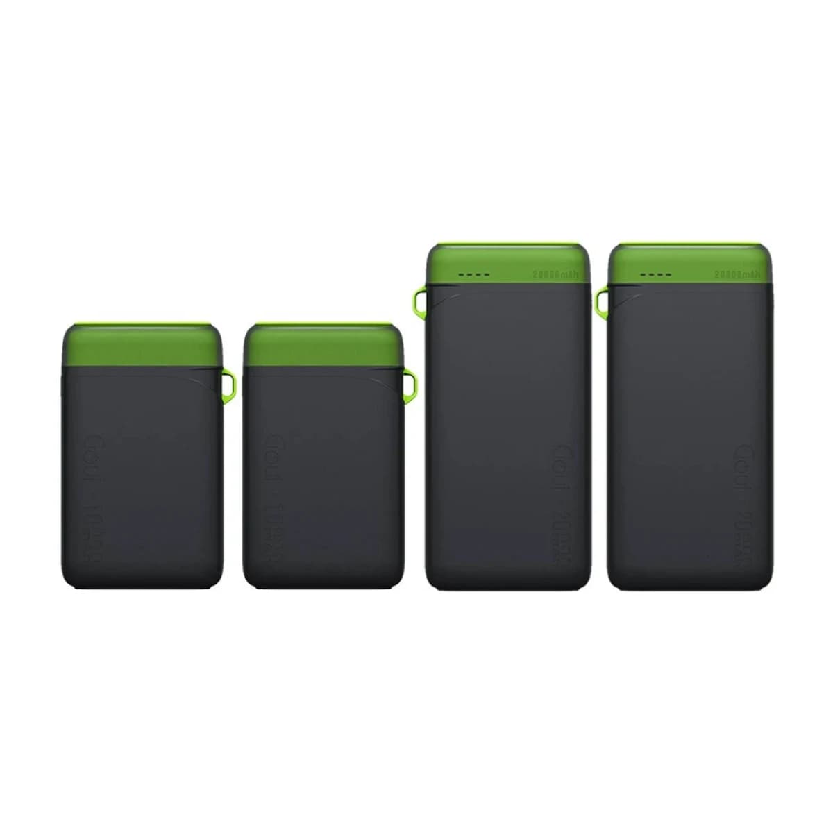 Goui 60000 mAh Power Bank Set (2x 20000mAh + 2x 10000mAh) - Black thumbnail 1