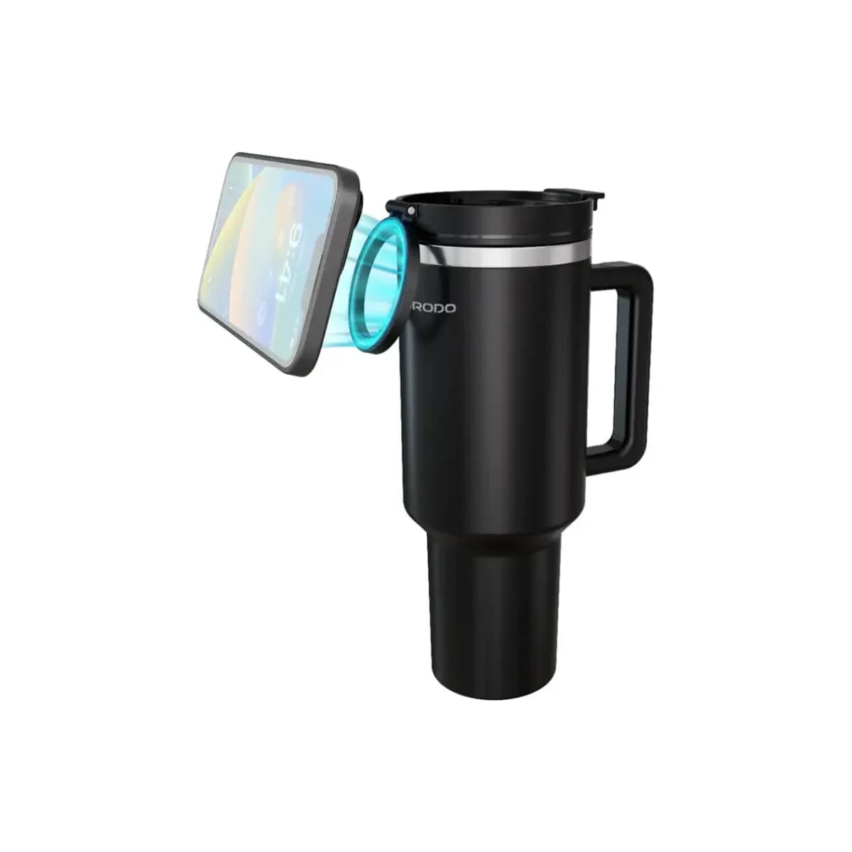 Porodo Lifestyle Hydrate & Hold Magnetic Mount 40oz Insulated Tumbler thumbnail 1