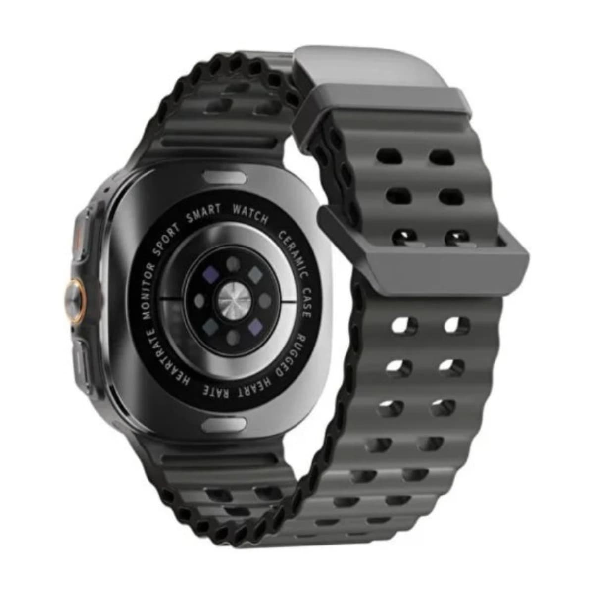 Voyager Smart Watch with 1.43" AMOLED Display, Bluetooth Calling, Built-in Compass, Rugged Zinc Alloy Design, 400mAh Battery, Up to 7 Days Runtime - Black thumbnail 2