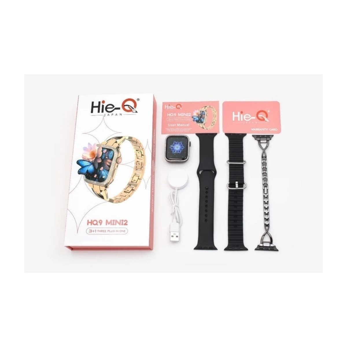Hie-Q HQ 9 Mini 2 Smart Watch with HD Touch Display & Bluetooth Calling thumbnail 2