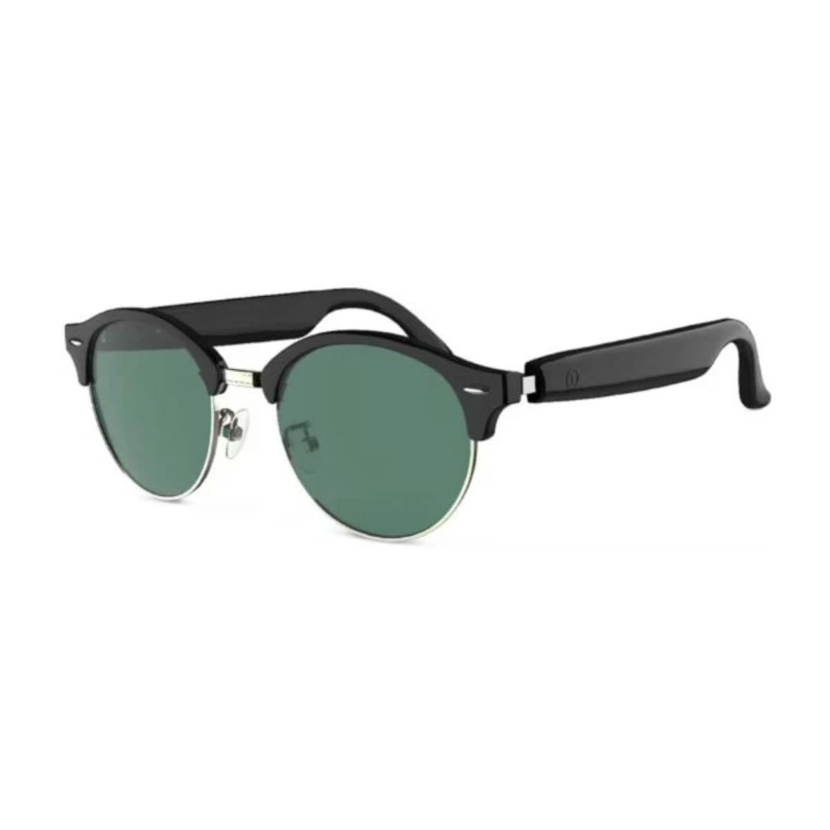 Green Lion Urban-X Smart Glasses with UV400 Protection, Bluetooth 5.4, Anti-Blue Lenses - Black thumbnail 1