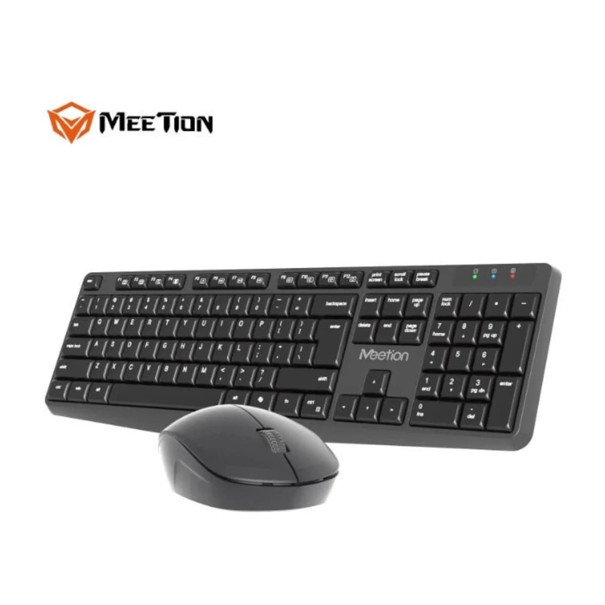 Meetion Meetion 2.4G Wireless Keyboard Mouse Combo CW235 Whisper Silent Typing 2.4G Wireless Connectivity Power-efficient wireless technology thumbnail 2
