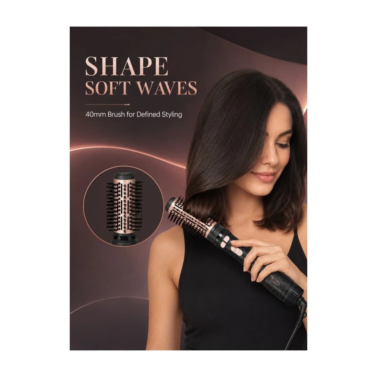 ENZO Professional 3-in-1 Hot Air Brush thumbnail 2