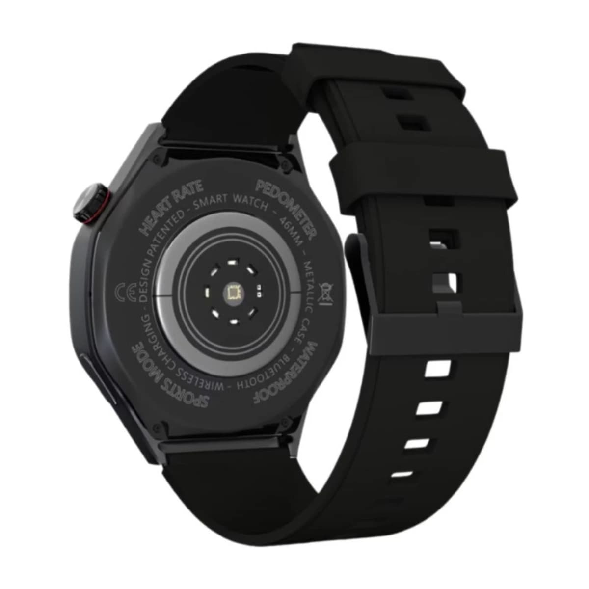 Green Lion Tech Master Smart Watch 1.43" AMOLED, Black thumbnail 2