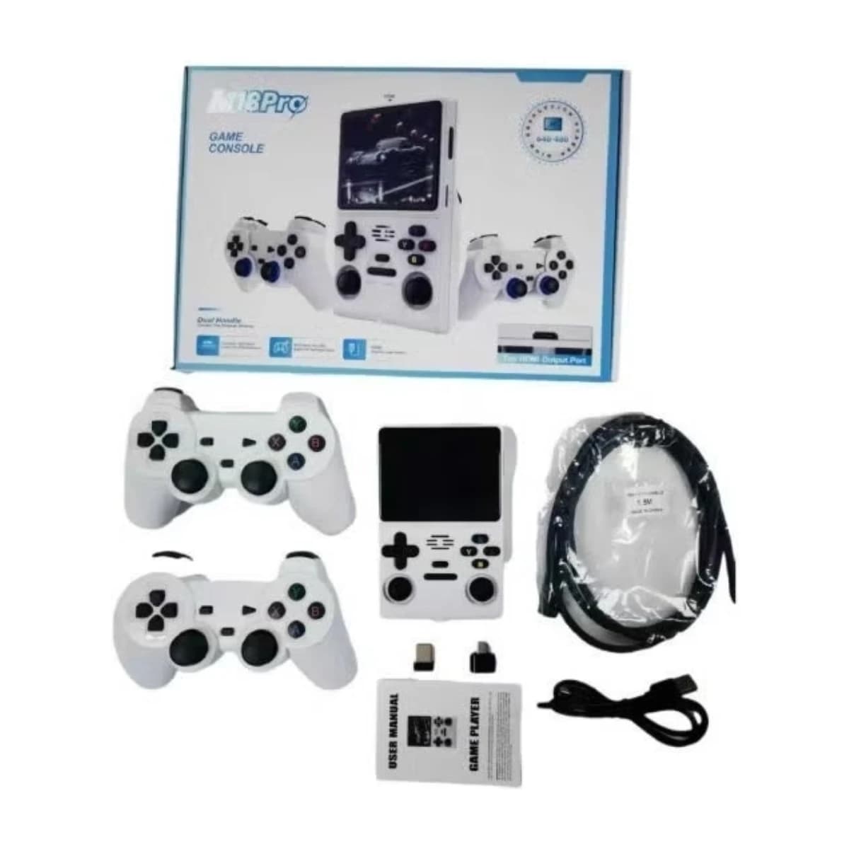M18 Pro Handheld Video Game Console with 3.5-inch Display and 2 Wireless Controllers thumbnail 4