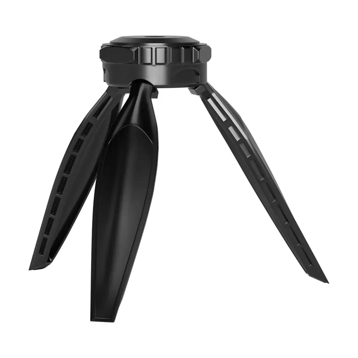 Porodo Lifestyle Handheld Ring Grip Camera Phone Vlogging Light with Desktop Support & Phone Clamp - Black thumbnail 2
