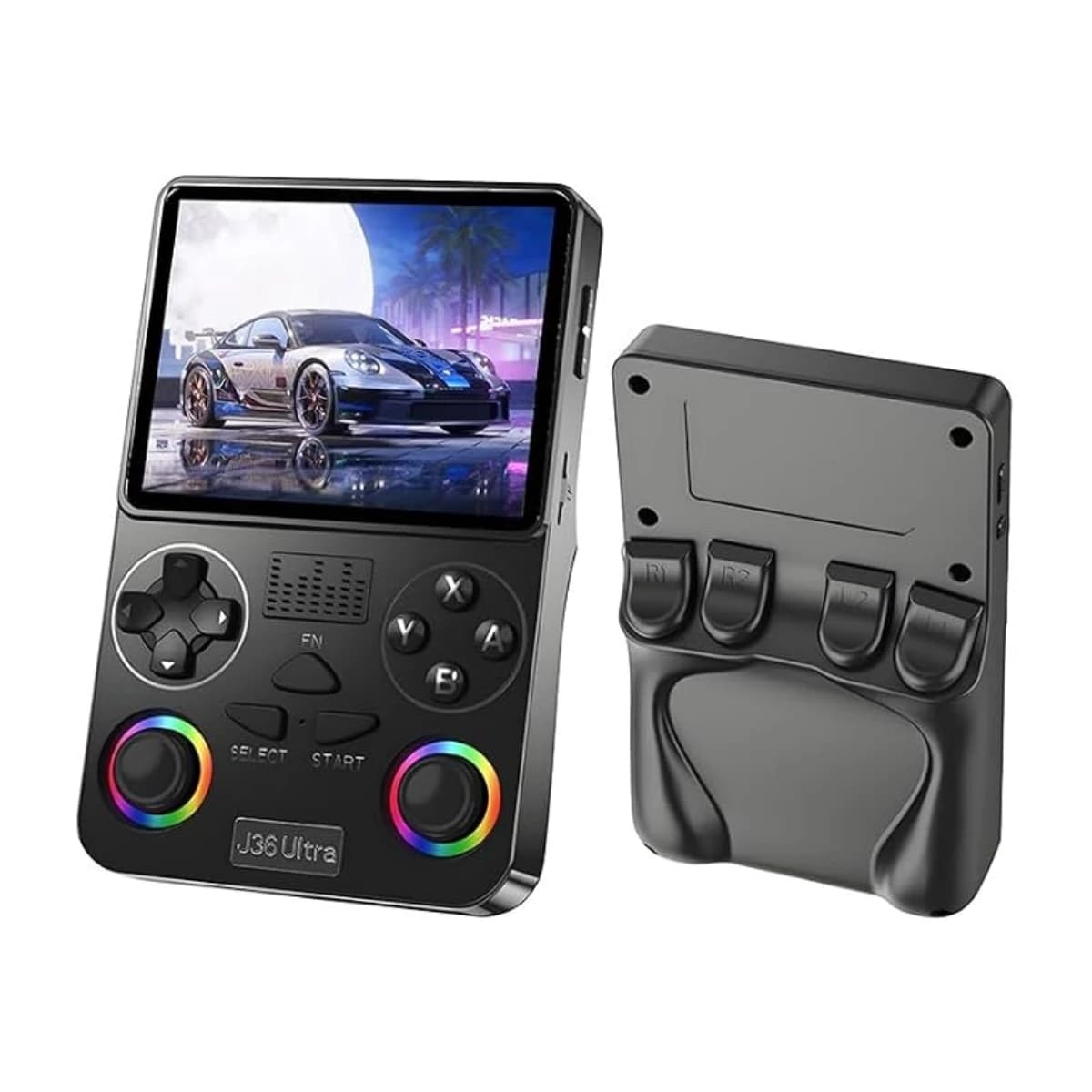 J36 Ultra Handheld Gaming Console with RGB Joysticks thumbnail 1
