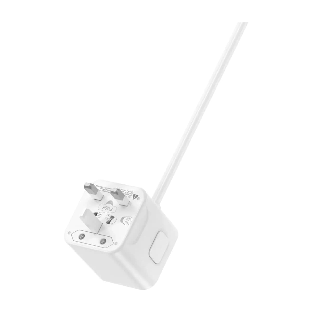 GREEN LION Power Strip 5-in-1 with 2 UK AC Outlets 2 USB-C 1 USB-A PD 30W Fast Charging 2500W 1.8m Cord GS-600 thumbnail 3