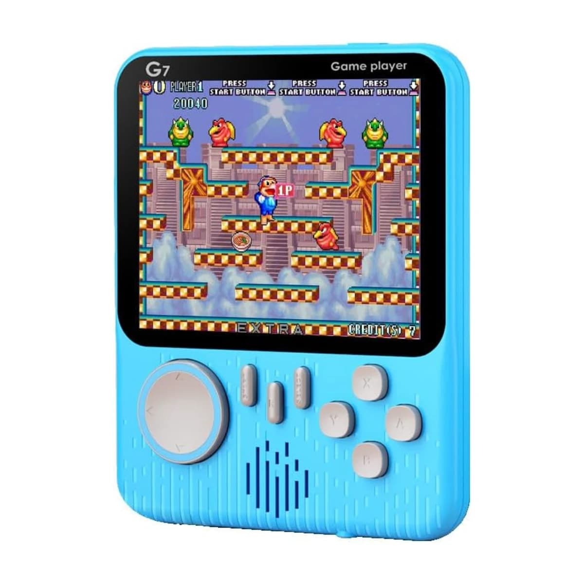 G7 Retro Handheld Mini Game Console, 3.5-Inch LCD, 666 Built-in Games thumbnail 1