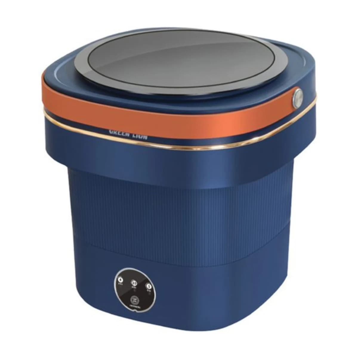 Green Lion Foldable Mini Washing Machine 9L 60W - Blue thumbnail 1