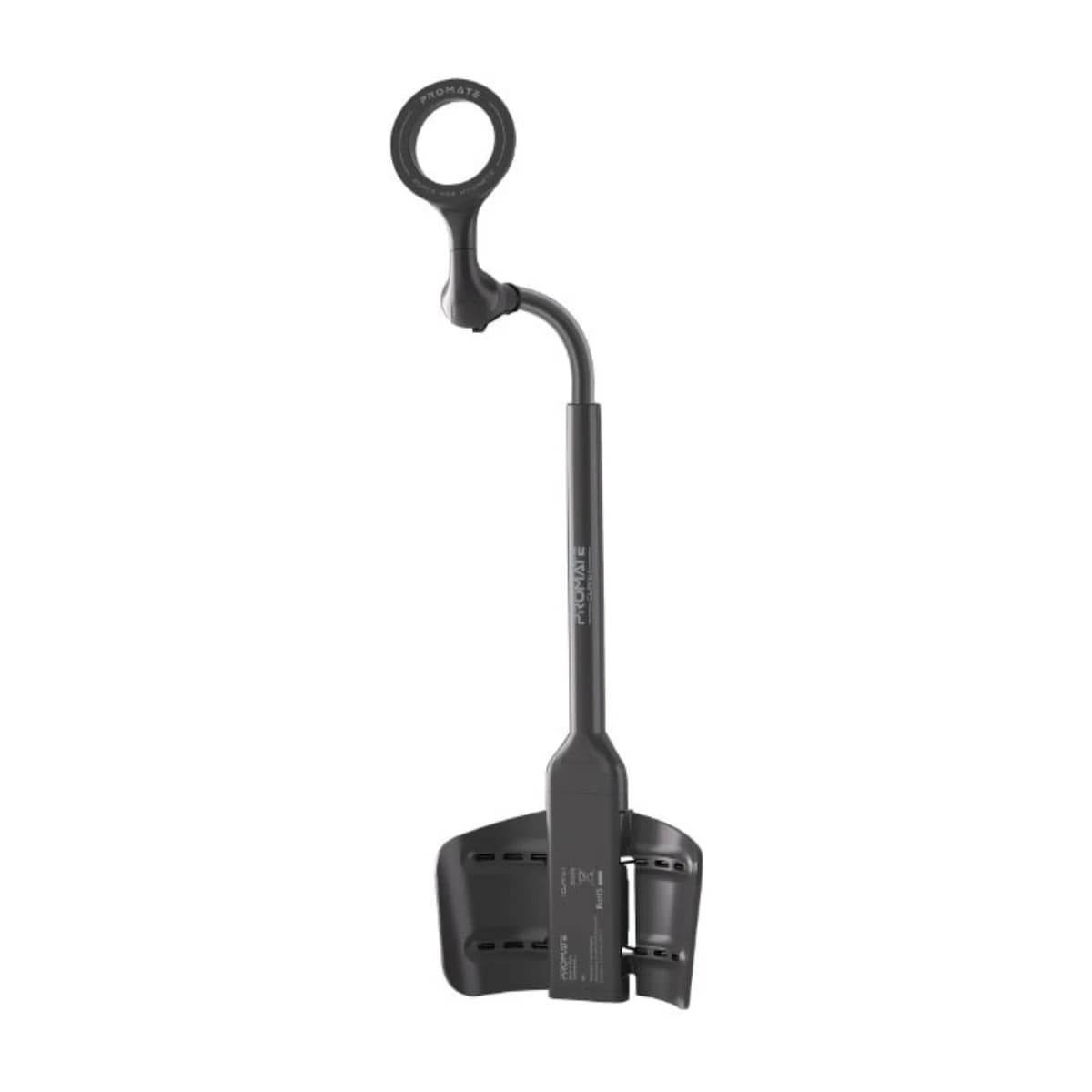 PROMATE CuPro-1 Universal Cup Holder Phone Mount, Spring-Lock Car Phone Holder with Flexible Aluminium Gooseneck, N52 Magnetic Cradle, Portrait & Landscape Viewing, Fits Round and Square Cup Holders black thumbnail 1