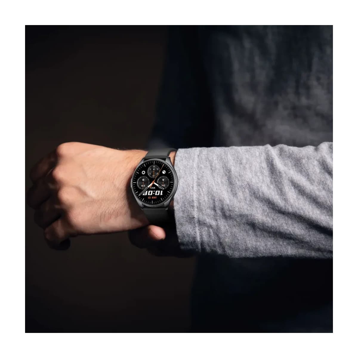 Green Lion G-Master Smart Watch - Black thumbnail 2