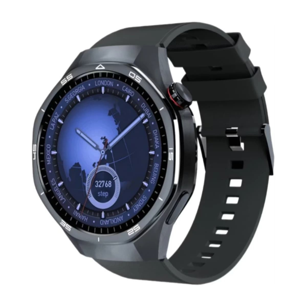 Green Lion Tech Master Smart Watch 1.43" AMOLED, Black thumbnail 1