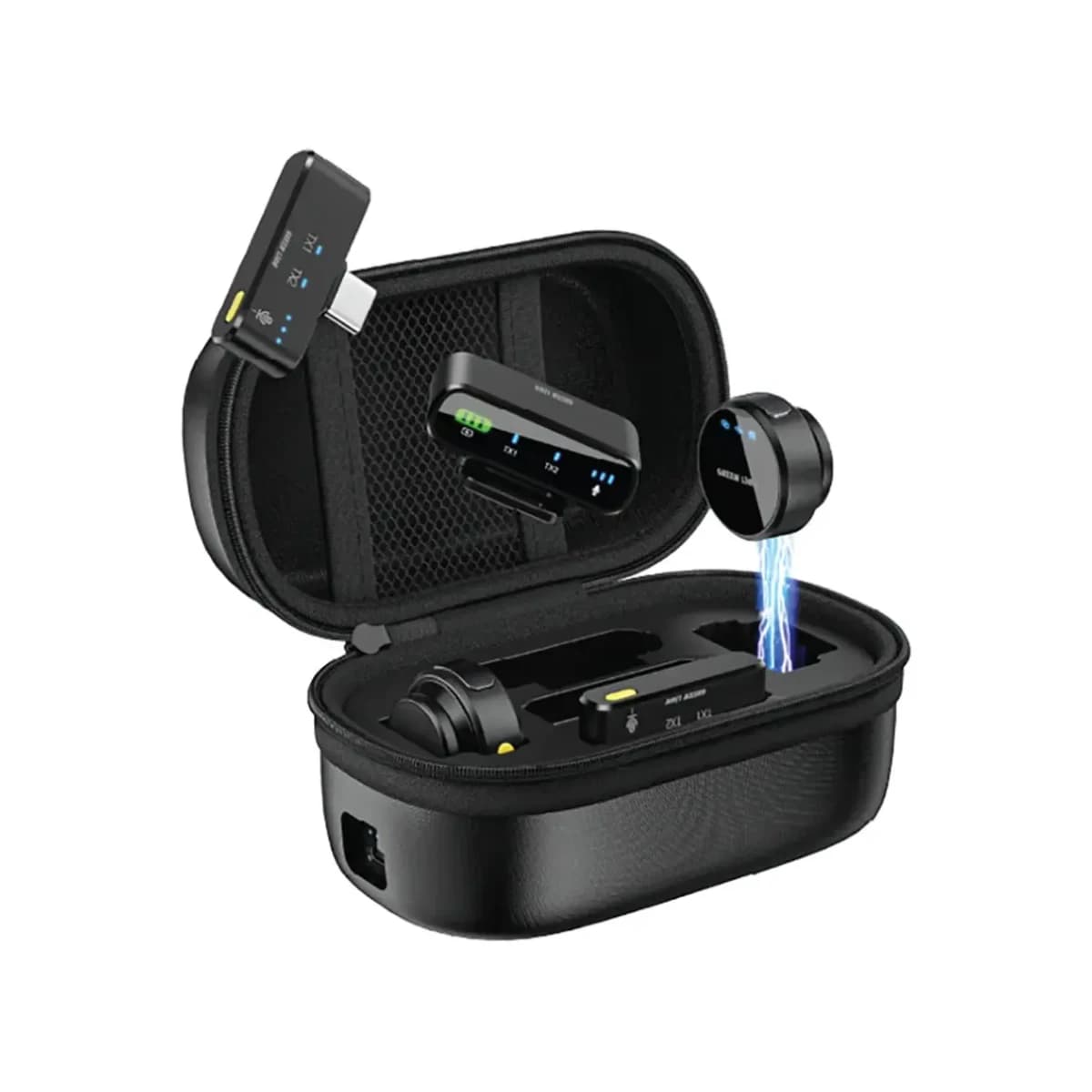 Green Lion GM-85X 3-in-1 Wireless Microphone - Black - Preview 1