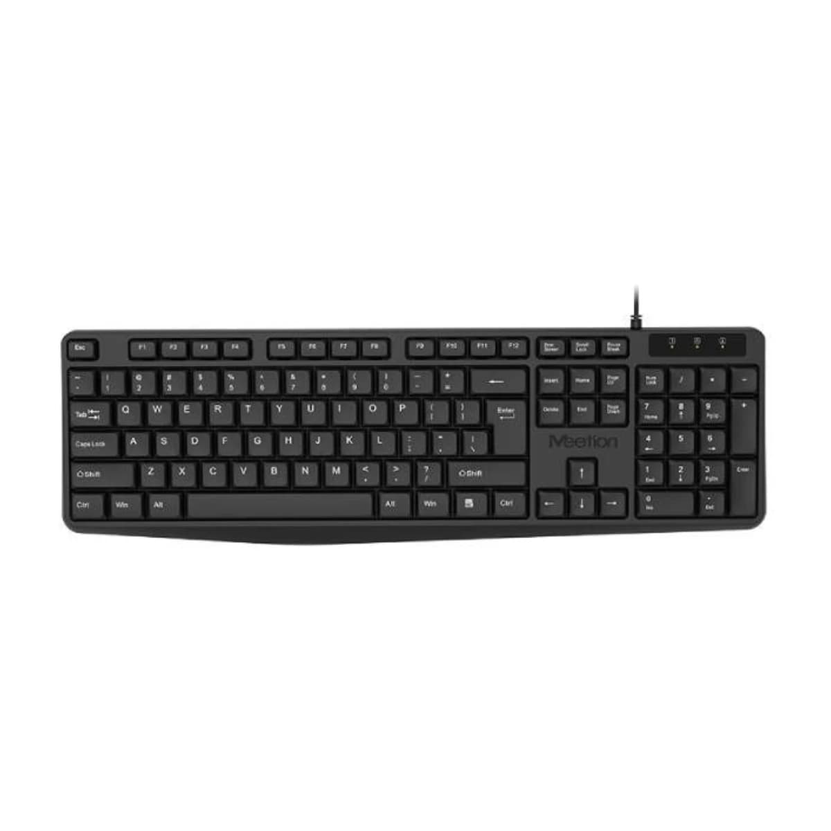 Meetion Meetion Standard USB Chocolate Keyboard K200 - Preview 1