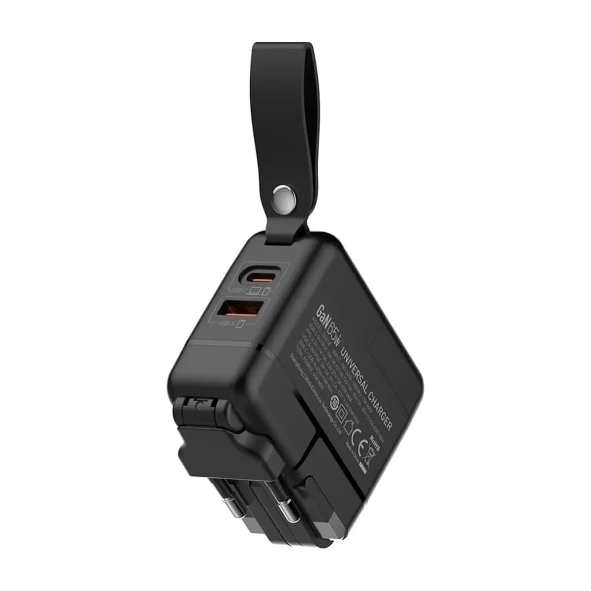 Desert DS3228 65W GaN Universal Travel Fast Charger USB-C/USB-A - Preview 2