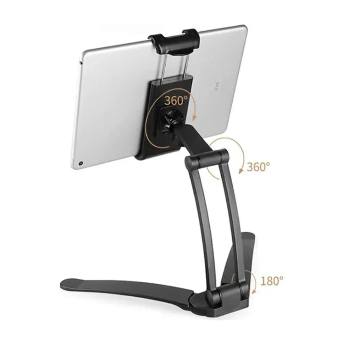 2-in-1 Kitchen Tablet Mount Stand - Wall Mount & Desk Stand for 7-12 Inch Tablets - Preview 2