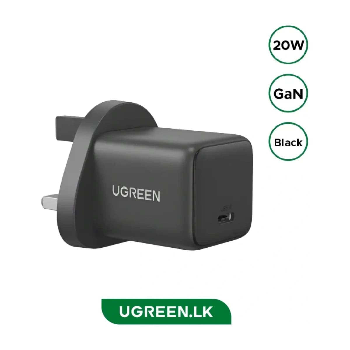 UGREEN X512 20W USB-C GaN Fast Charger - Preview 1