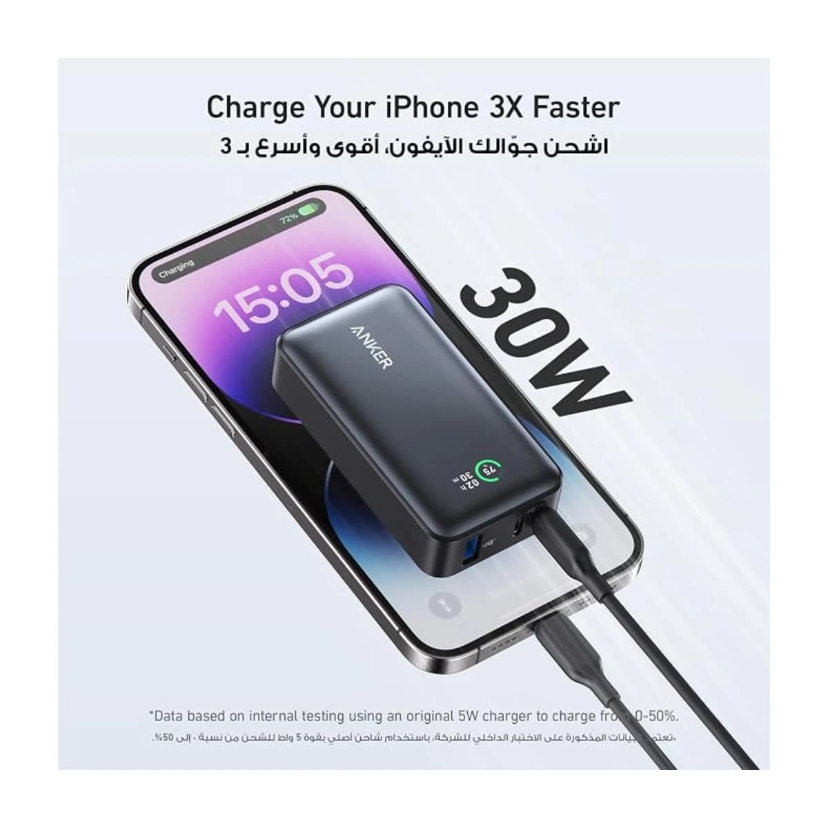Anker 533 PowerCore 30W 10000mAh Power Bank - Preview 2