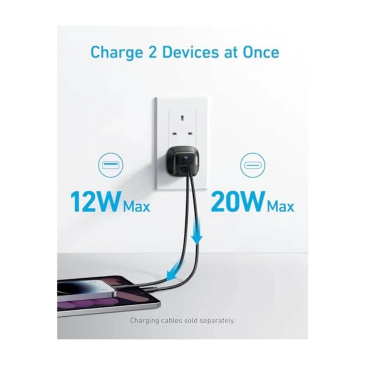 Generic 323 33W Fast Wall Charger - Black - Preview 4
